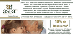 Cupon descuento Barcelona Asistencia Domicilio Servicios Sociales Asfa21