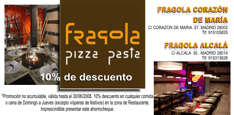 cup&oacute;n descuento restaurantes fragola
