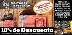 Salvador Artesano 10% de descuento