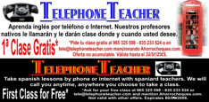 TelephoneTeacher 1&ordf; Clase Gratis
